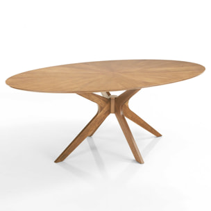 Tomasucci Table TALLIN Marron