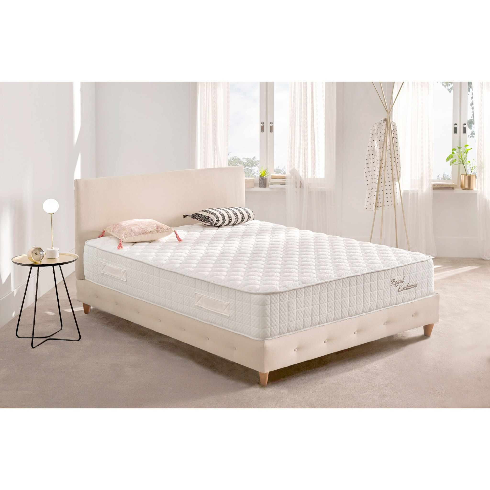 MATELAS Royal Exclusive Ressorts ensachés, 30 cm, 2 places - Moonia