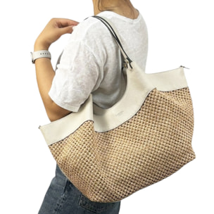 Bolso de hombro Cheval Firenze Madera Beige