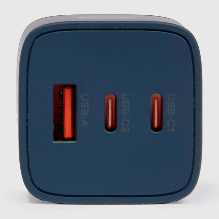 Piquadro Adattatore GaN fastcharger 65W multiporta