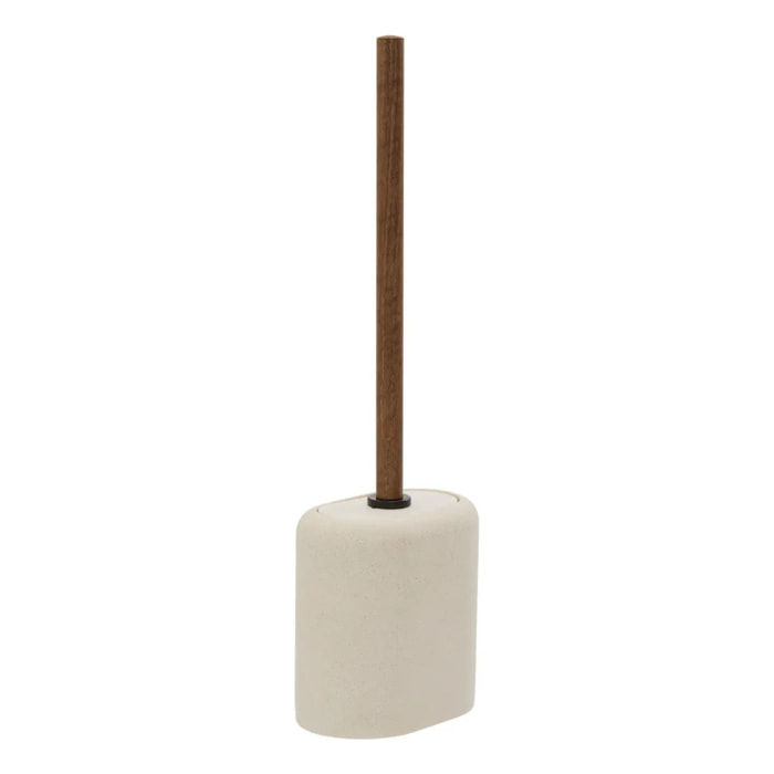 Brosse WC Argileo ovale H.39cm beige