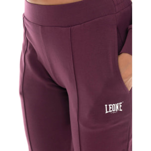 Chándal de invierno para mujer con capucha y cremallera Leone 1947 Never Without