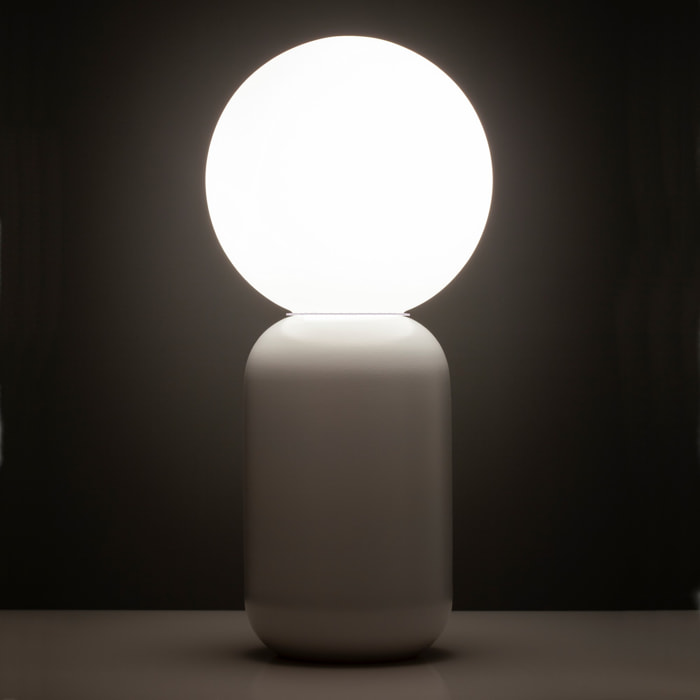 TOMASUCCI Lampada da tavolo CLIP Bianco