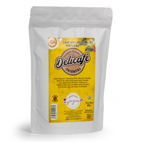 Café molido natural Oriental (Uganda-Vietnam, 100% Natural Robusta), 250 gr.