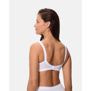 Sujetador sin aros cruzado mágico 556