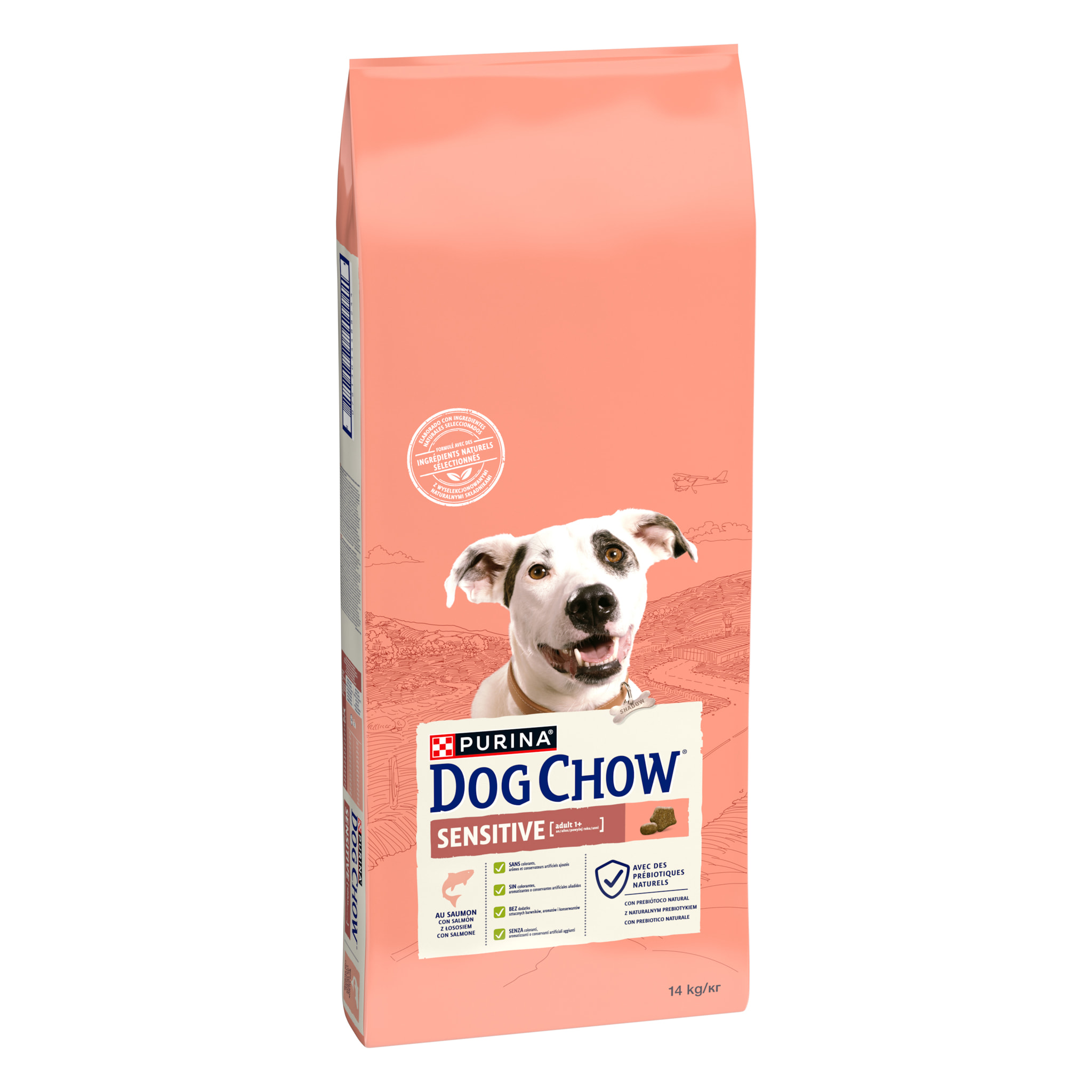 DOG CHOW Chien Sensitive Saumon 14KG