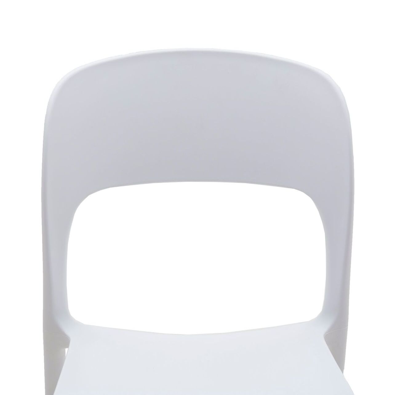 Set da 4 sedie SOUTH BEACH in polipropilene bianco