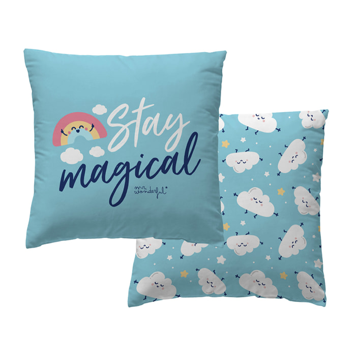 Funda de cojín reversible Mr.Wonderful Magical 45X45 cm