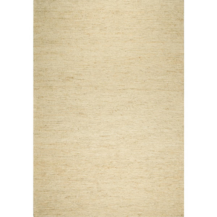 Tapis kilim fait main en chanvre motif uni BOMU