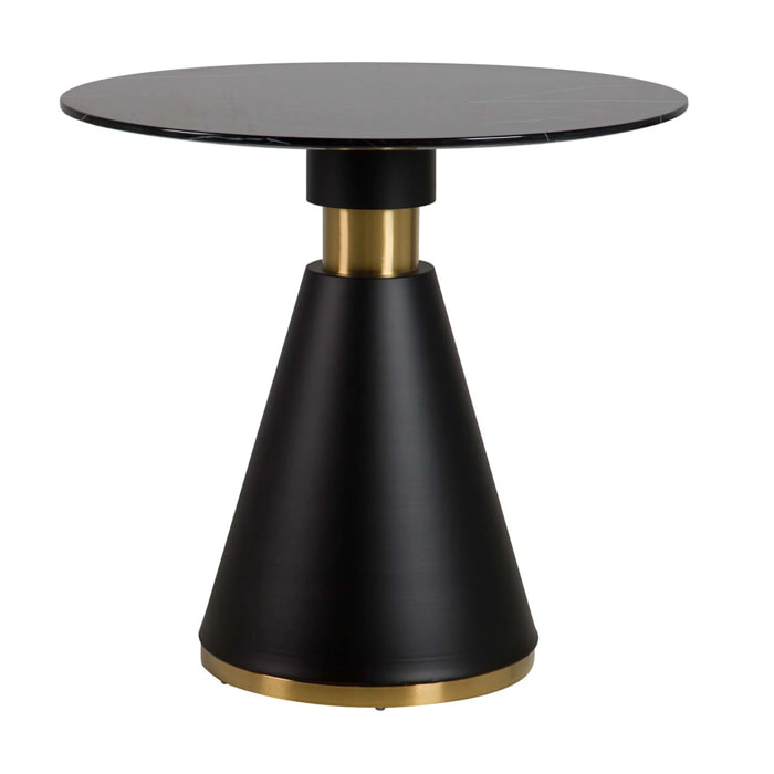 Mesa Comedor Marmol Sintético Asuan 80x80x75 Cm