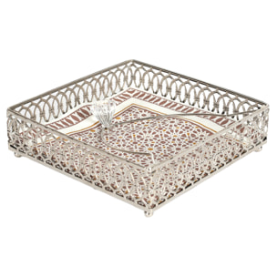 Plateau De Deco Metal Serviette2