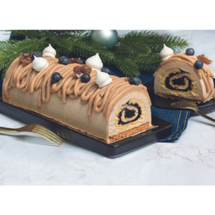 Coffret Buche Moule Plaque Genoise Spatule