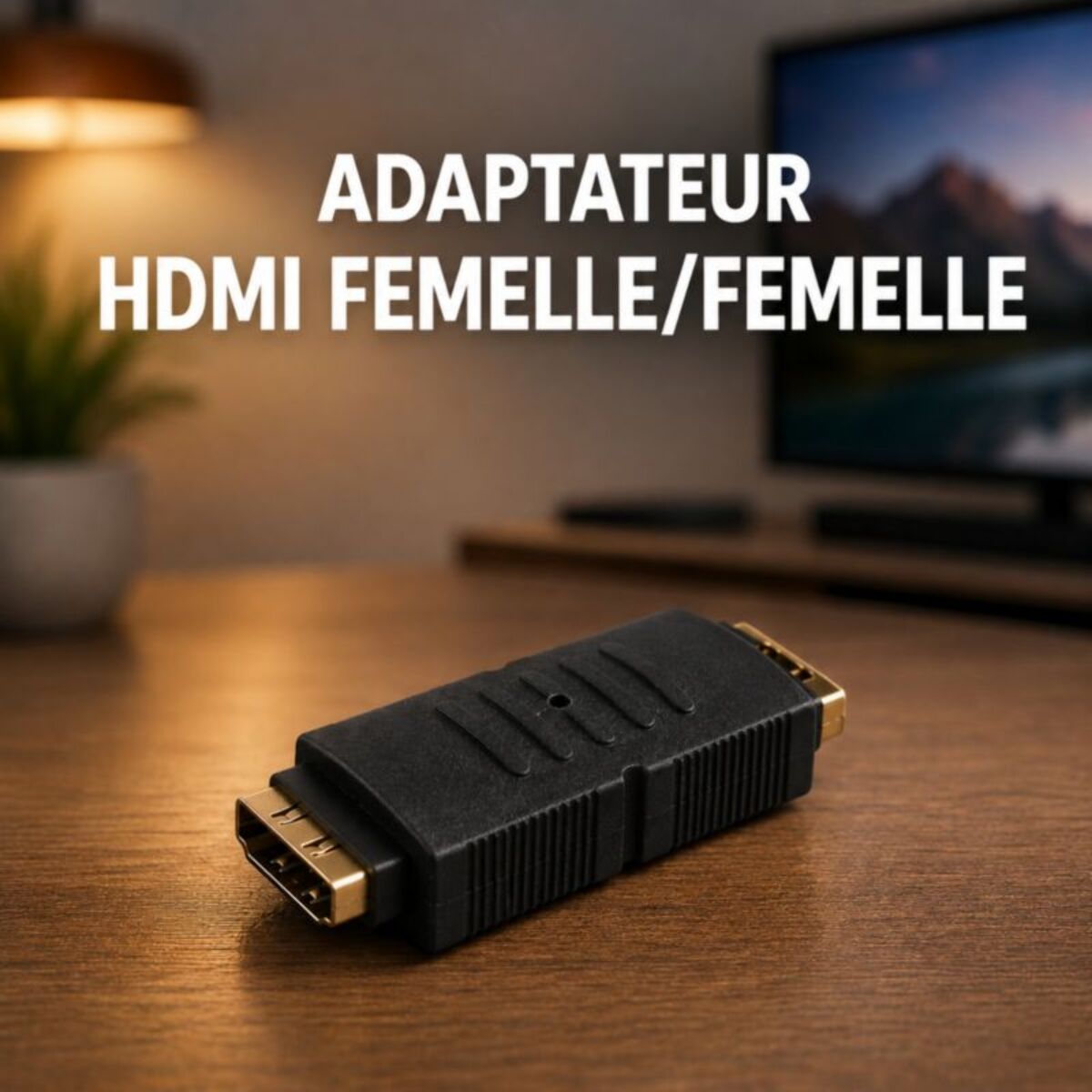 Adaptateur HDMI ESSENTIELB HDMI vers HDMI F/F