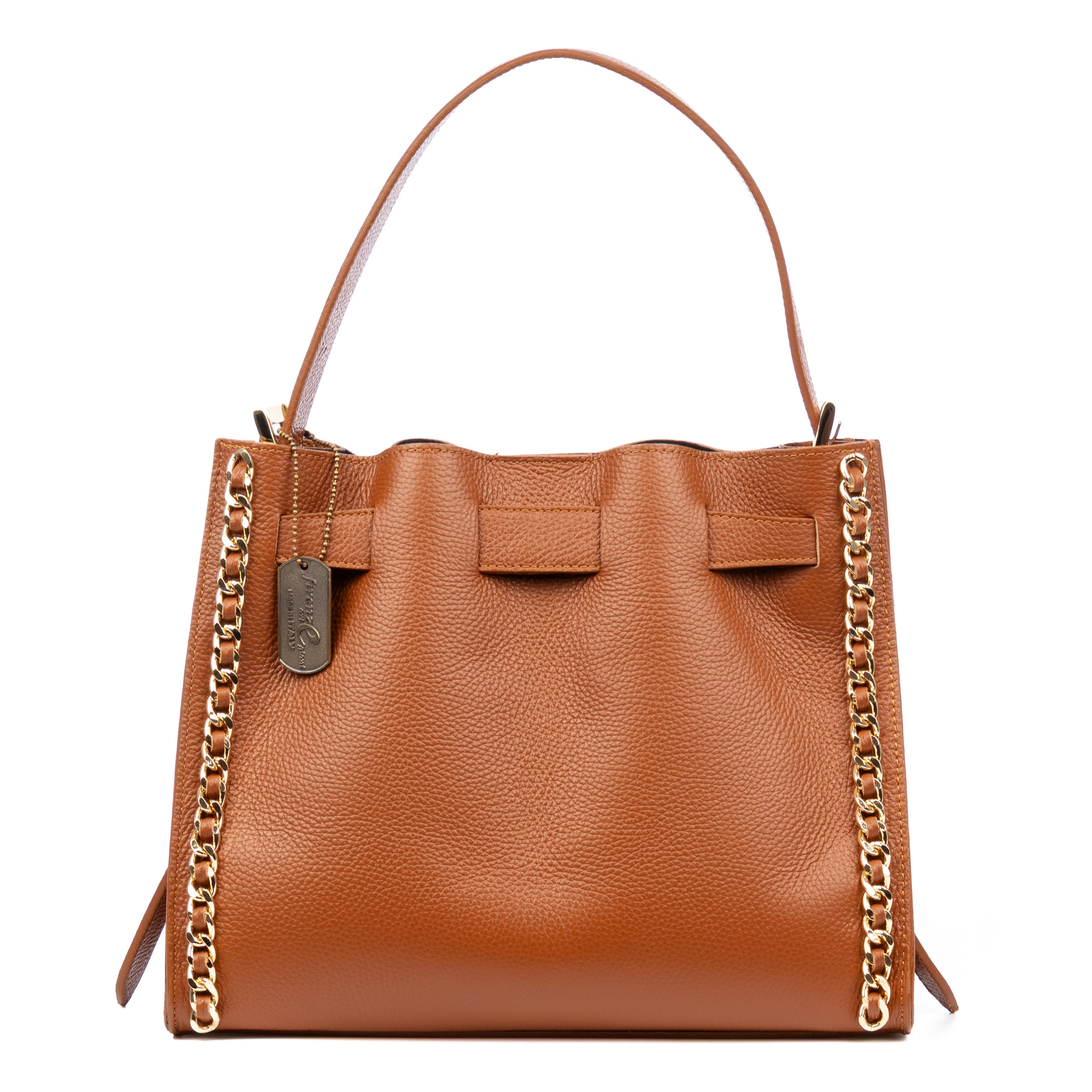 Barano bolso de hombro mujer. Piel auténtica Dollaro.