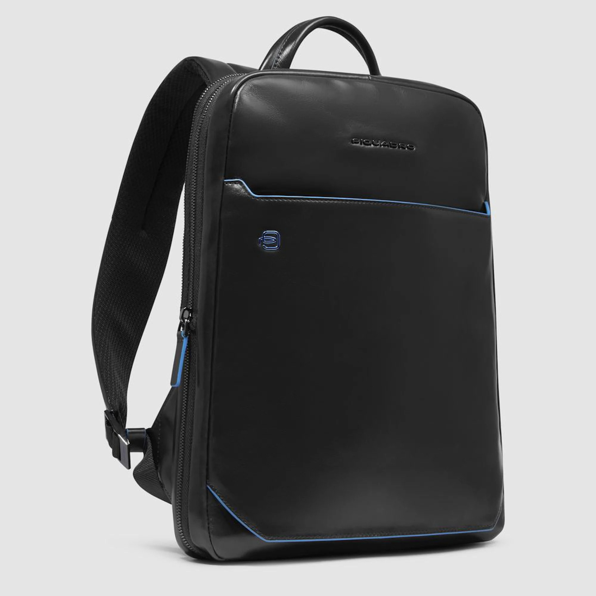 Piquadro Zaino personalizzabile porta pc e iPad® con protezioni antiurto e RFID e tasca per AirPods®