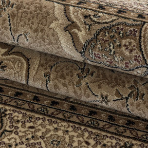 TANGER - Tapis classique à motif berbère Beige
