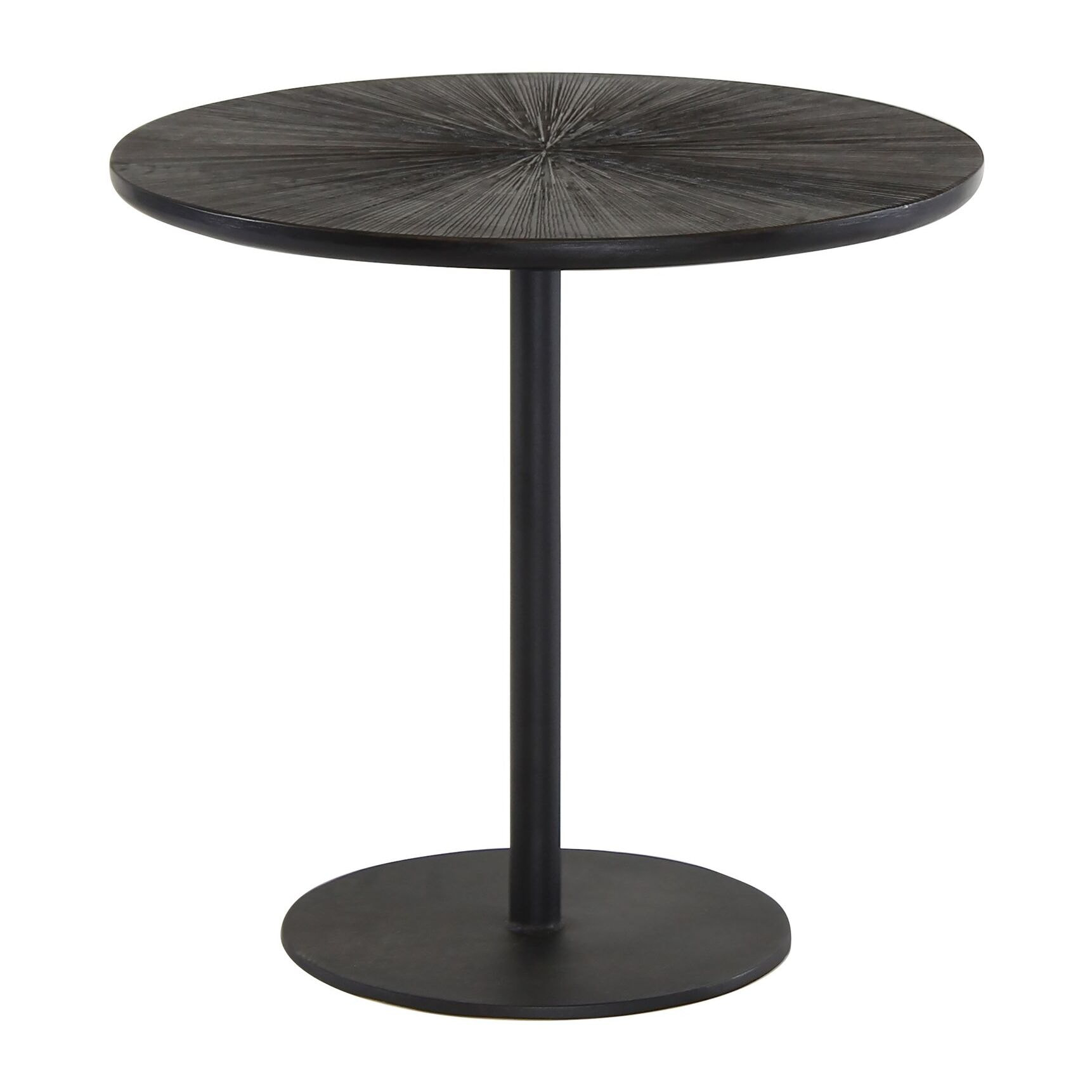 Meuble d'appoint en bois de manguier noir UBU