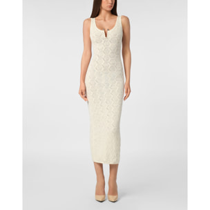 PHILIPP PLEIN Knit Day Dress MONOGRAM