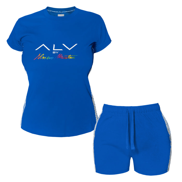 Completo Homewear Donna ALVIERO MARTINI Corto Cotone