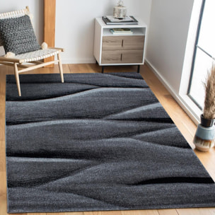 Tapis salon et chambre tissé motif géométrique NINI