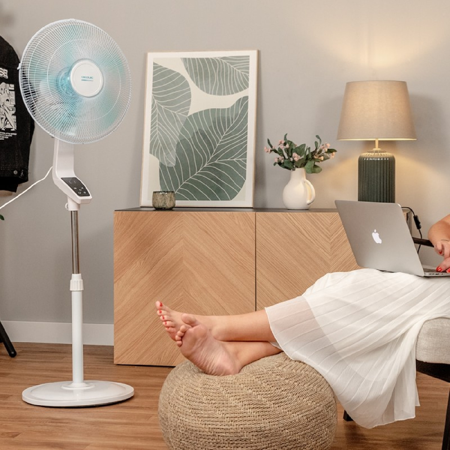 Cecotec Ventilateur sur pied EnergySilence 620 Flow Control