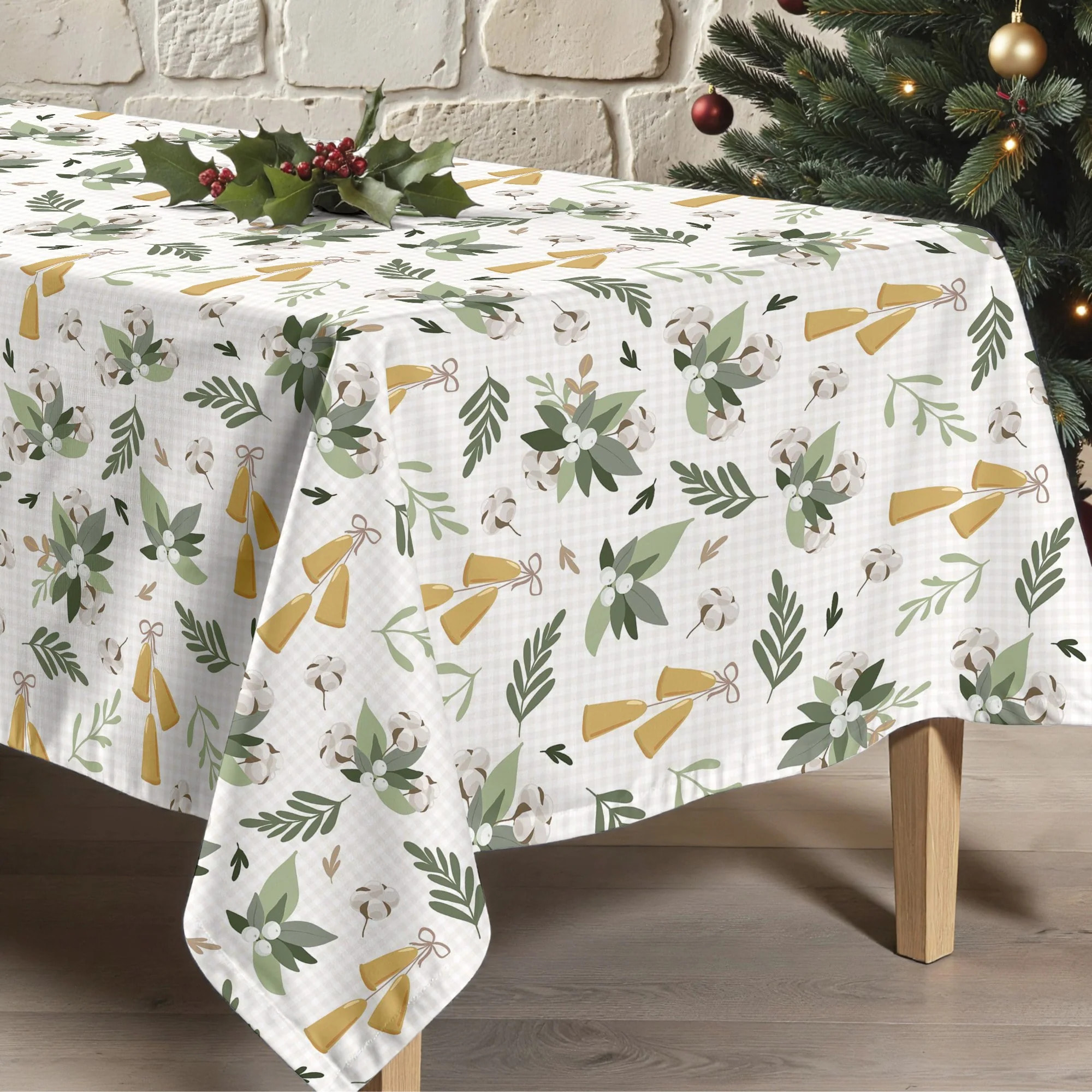 Nappe en résine Anti-tâches Merry Christmas 64