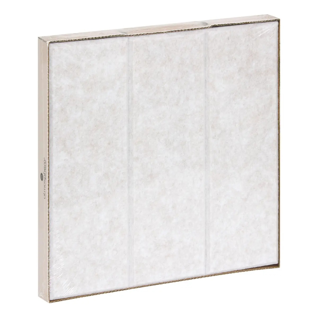 Lot de 4 panneaux décoratifs Feutrine gris 30x30cm