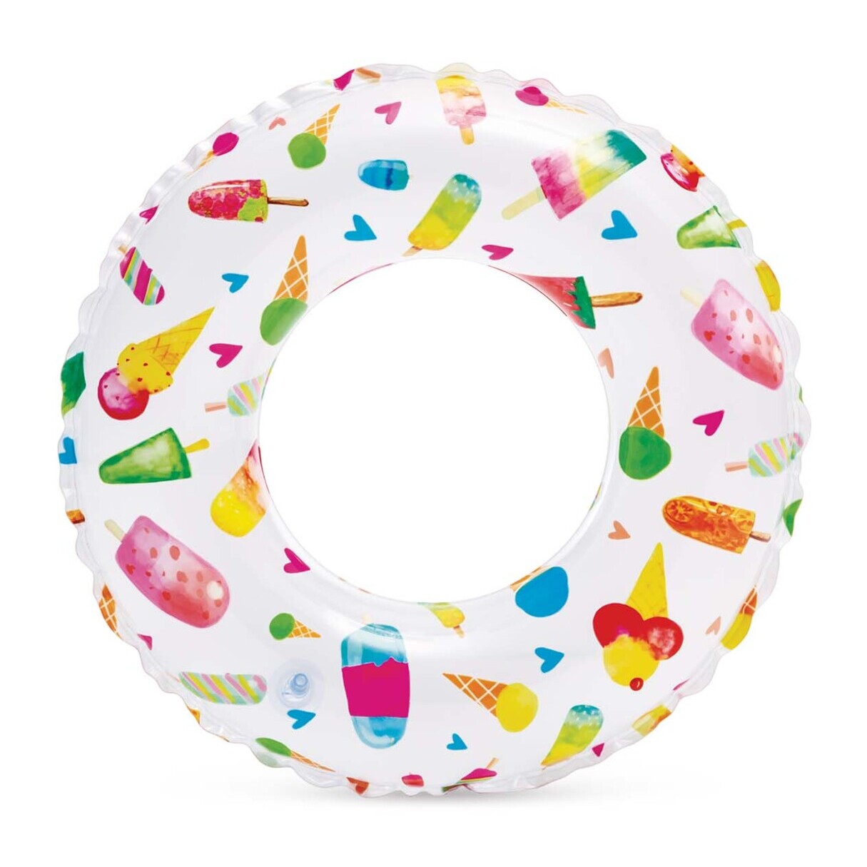 Intex Salvagente Fantasia, Colori Assortiti, 61 cm