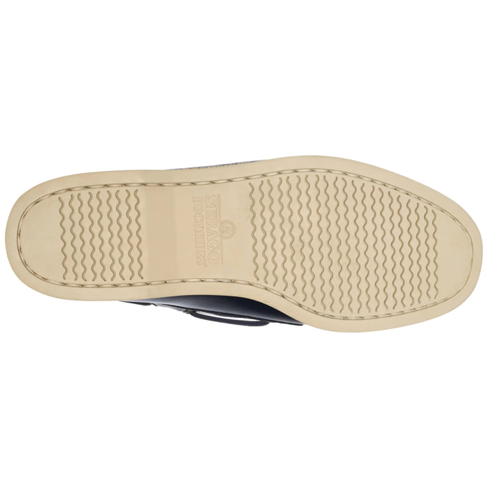 Sebago - Docksides Uomo Blu - Docksides Portland Waxed