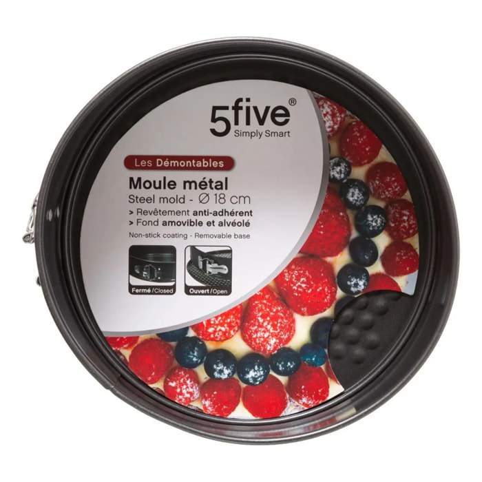 Moule démontable rond D18