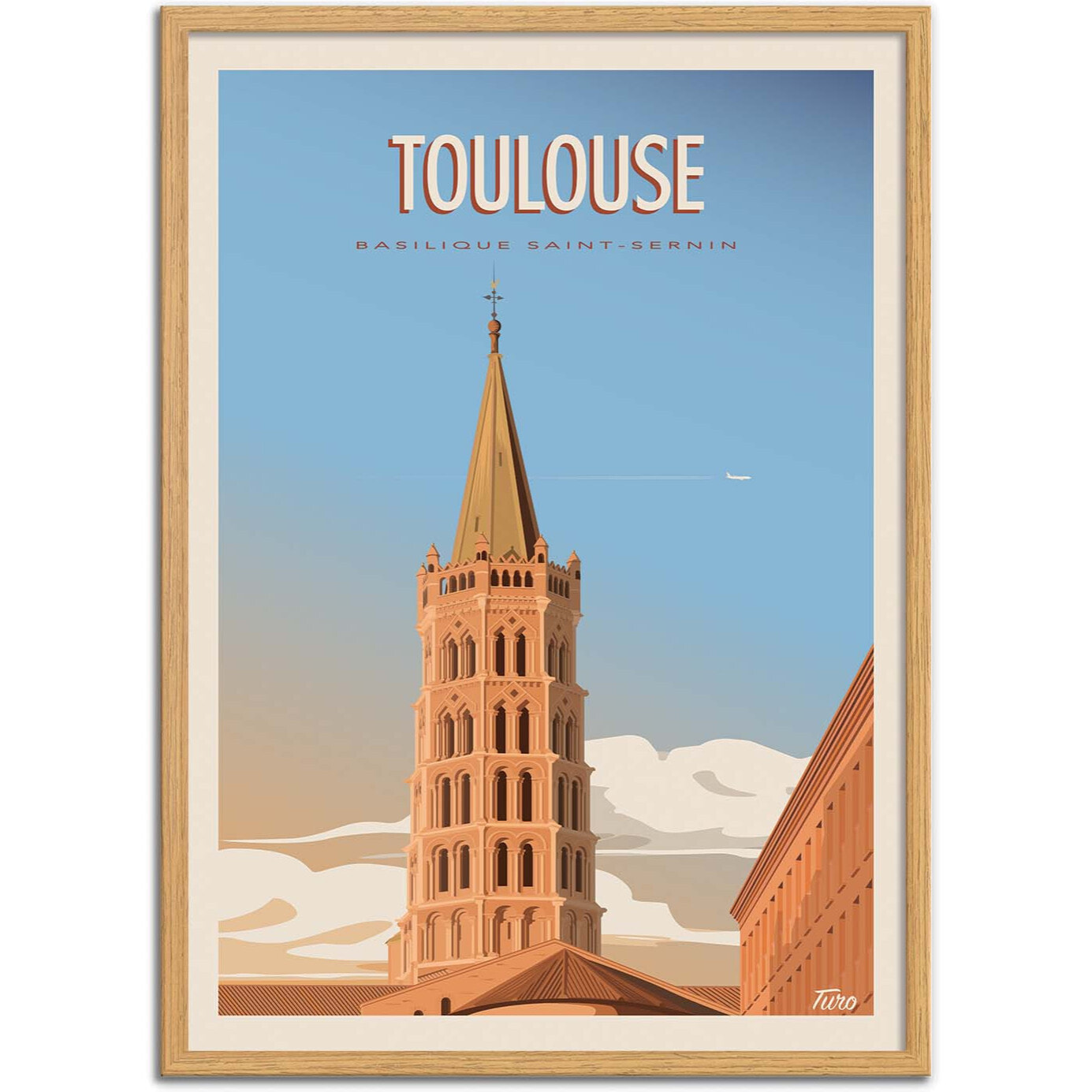 Affiche - Toulouse - TuroMemoriesStudio