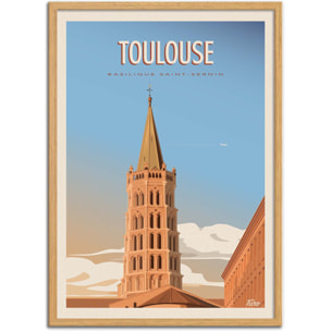 Affiche - Toulouse - TuroMemoriesStudio