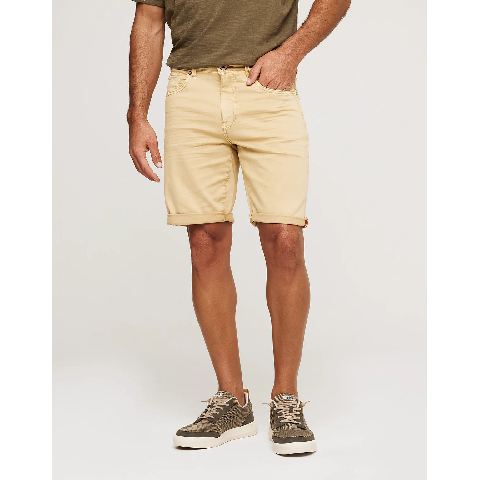 Bermuda Denim Camel - Palm Beach