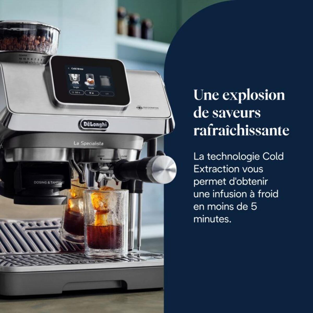 Machine à expresso DELONGHI Spécialista Touch EC9455.M