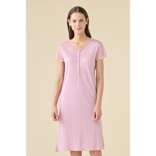 Camicia da notte donna estiva in modal articolo softness. Noidinotte