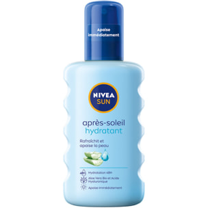 Pack de 2 - Spray Après-Soleil Hydratant NIVEA SUN à l'Aloe Vera Bio 200ml