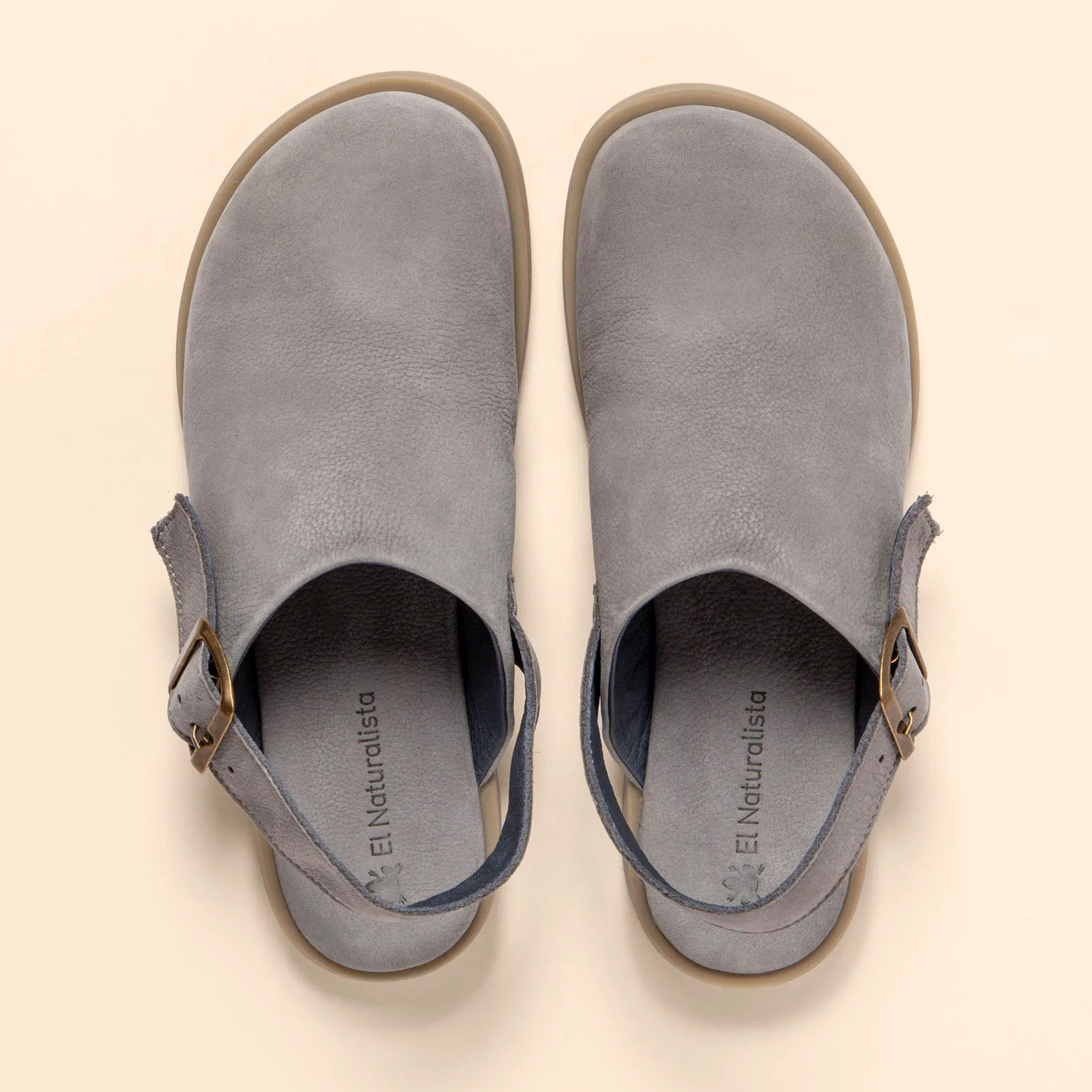 Zapatos N5871 NOBUCK LAVADO DENIM/ ARENISCA color Denim