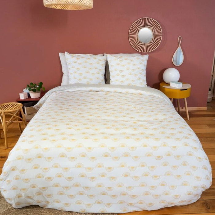 Parure de couette 3pcs microfibre helis