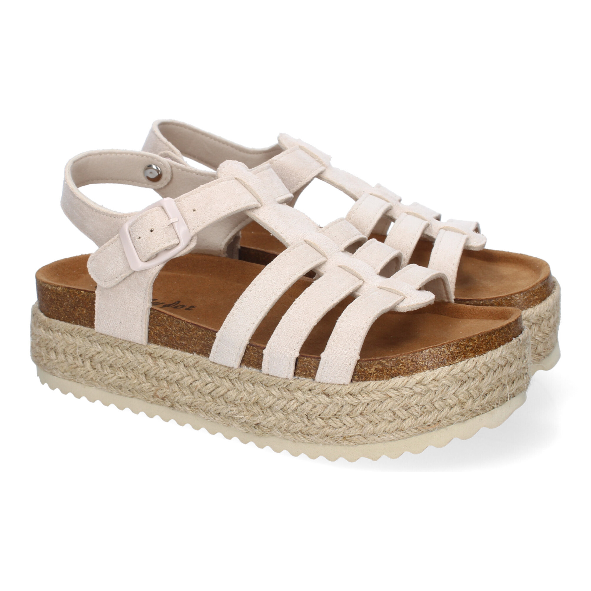 Sandalias con Plataforma de Yute para Mujer, Comodas y Elegantes, Diseño Moderno