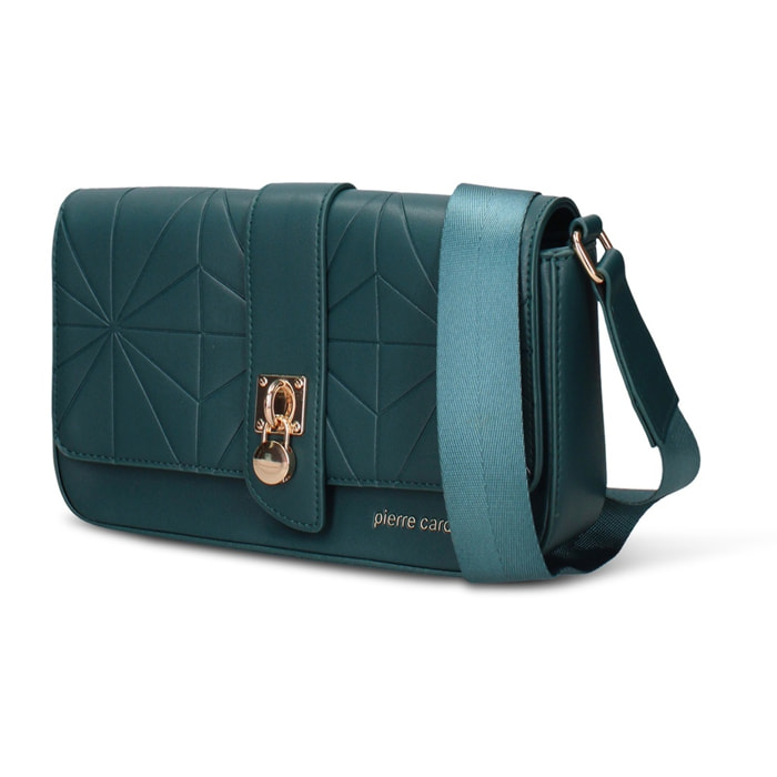 Borsa a tracolla da donna - Modello Aeliana - Pelle vegana PU - 25.5 x 14.0 x 6.0 cm