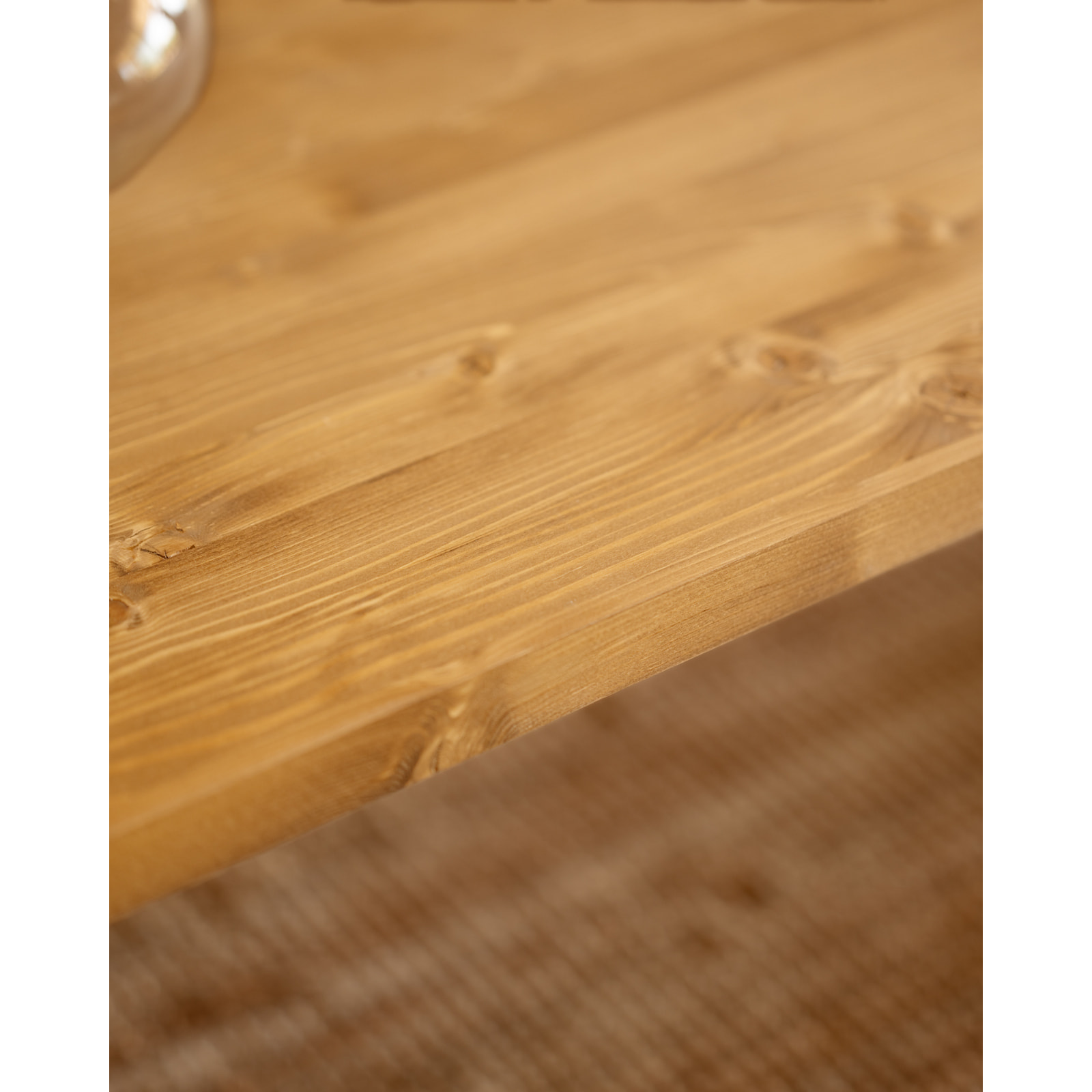 Mesa de centro de madera meciza en tono roble medio de varias medidas