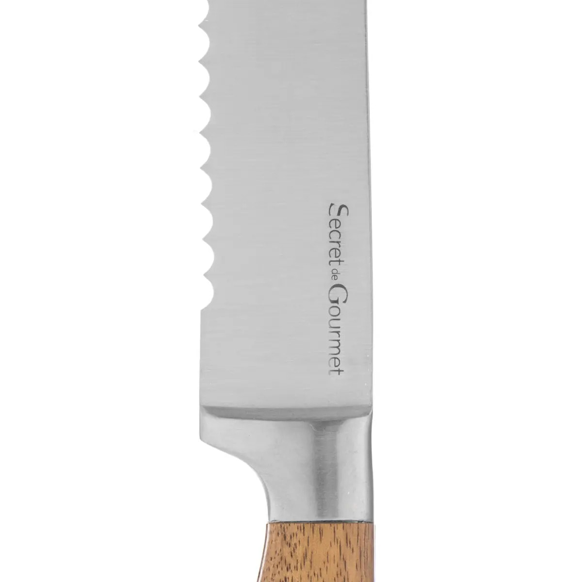 Couteau à pain acier "Elegancia" lame 20,5cm