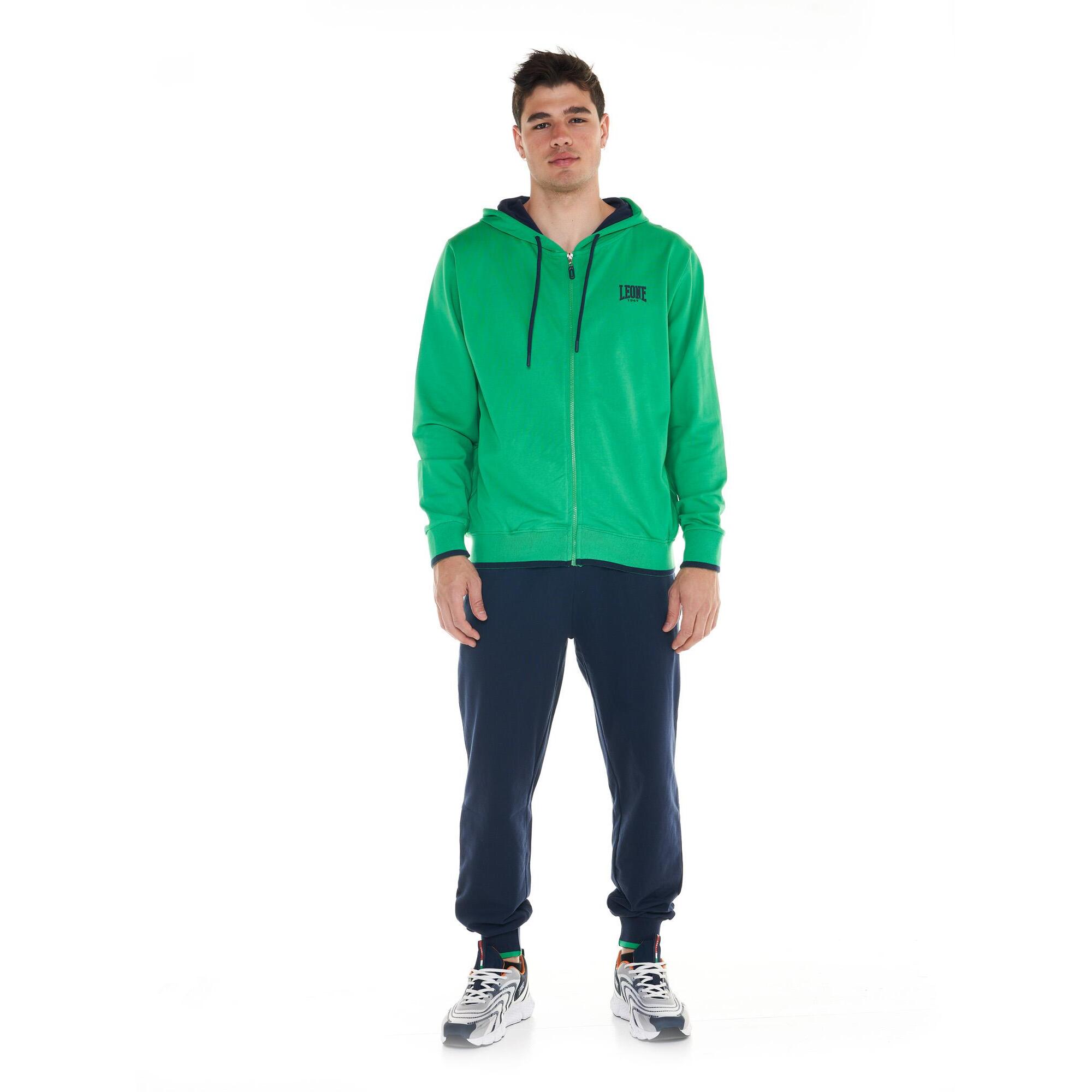 Tuta da uomo con cappuccio Sporty Fluo