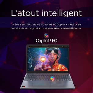 Ordinateur portable LENOVO IdeaPad Slim 3x 15Q8X10 Copilot+PC