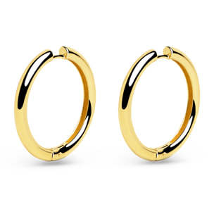 Orecchino Carmen L Placcato Oro