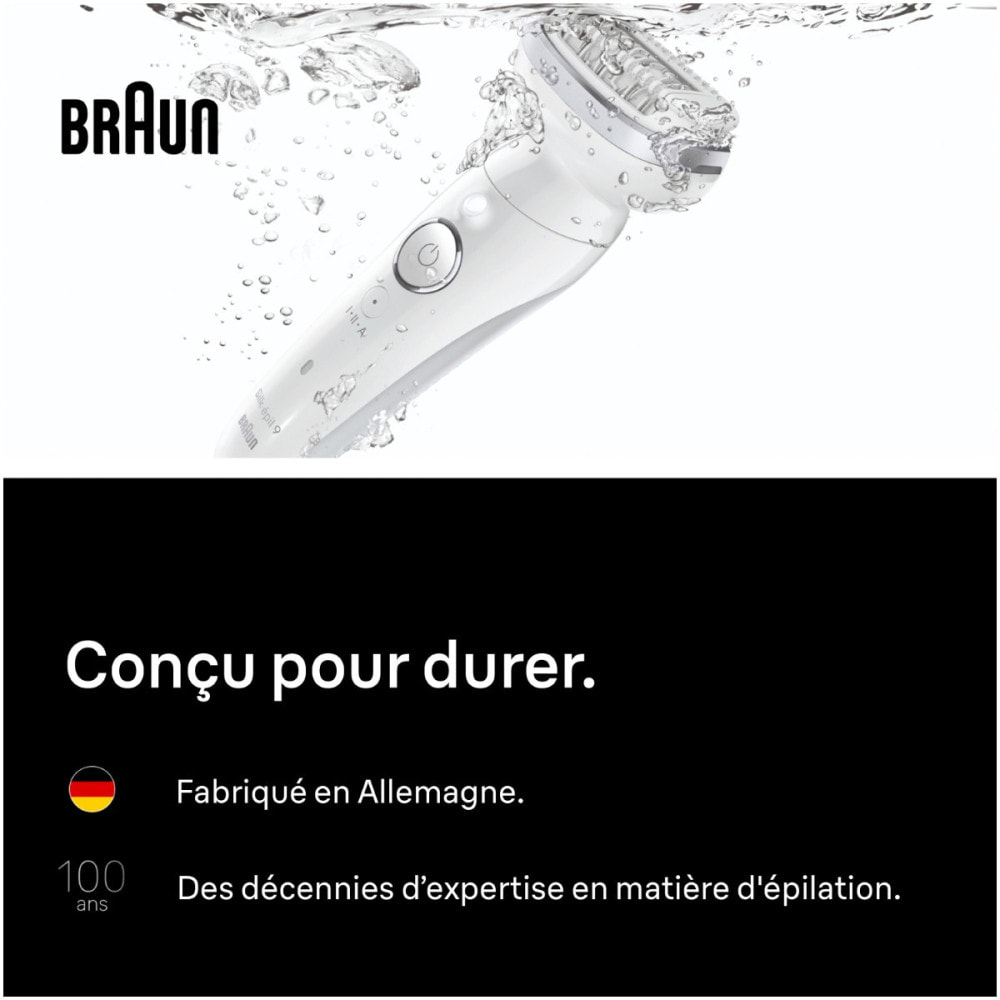 Braun Silk·épil 9 - 9-000 - Argent