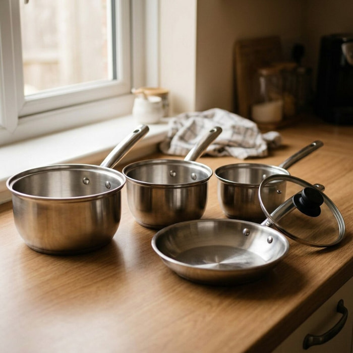 Casserole en inox Fackelmann Rhona