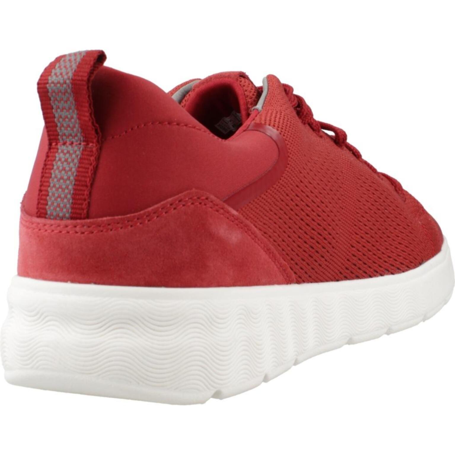 Sneakers de  Hombre de la marca GEOX  modelo SPHERICA EC4 A ROJO