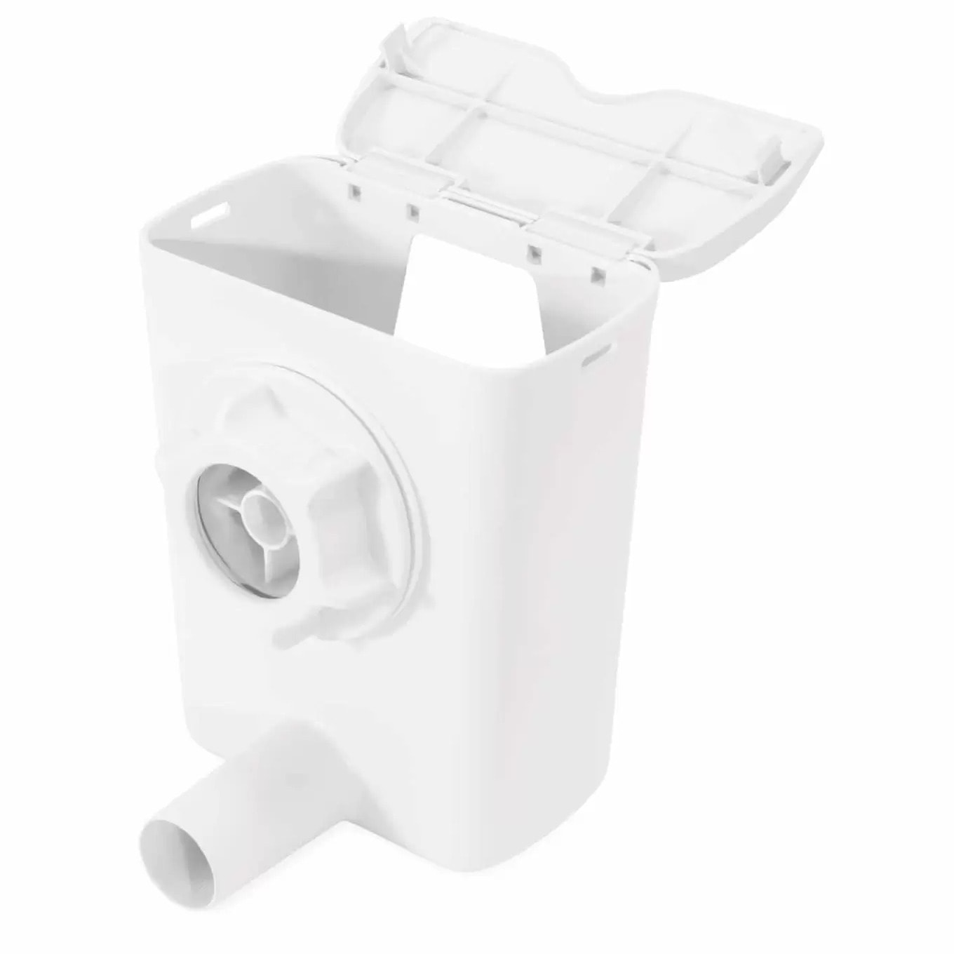 Intex 48402NP - Piscina Fuori Terra Quadrata per Cani, con Pompa Filtro 1136 L/h, 152x152x30 cm