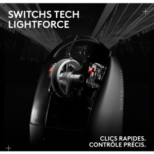 Souris Gamer Sans Fil LOGITECH G PRO X SUPERLIGHT 2 LIGHTSPEED Noir